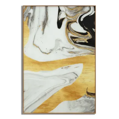 Szklana Płyta z Ramą Ghostly 80x3,5x120 cm